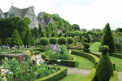 Abbey-house Garden, le jardin devant la maison