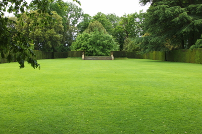 gazon dans le jardin de Hidcote